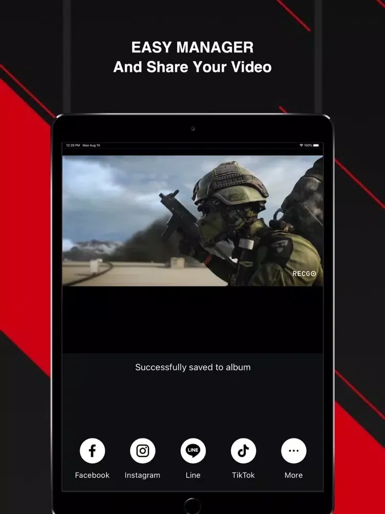 Screen Recorder for OBS Studio iPad  Ekran Görüntüleri