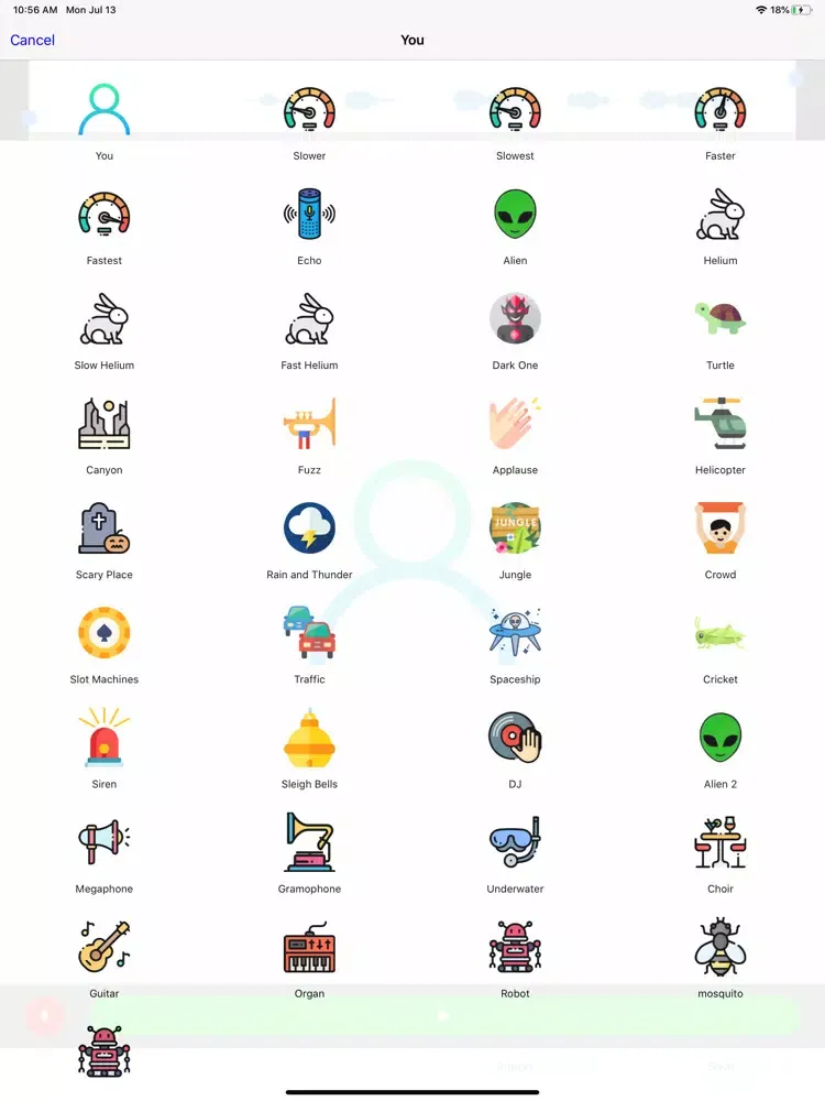 Speech Jammer PRO+ iPad  سکرین شاٹس
