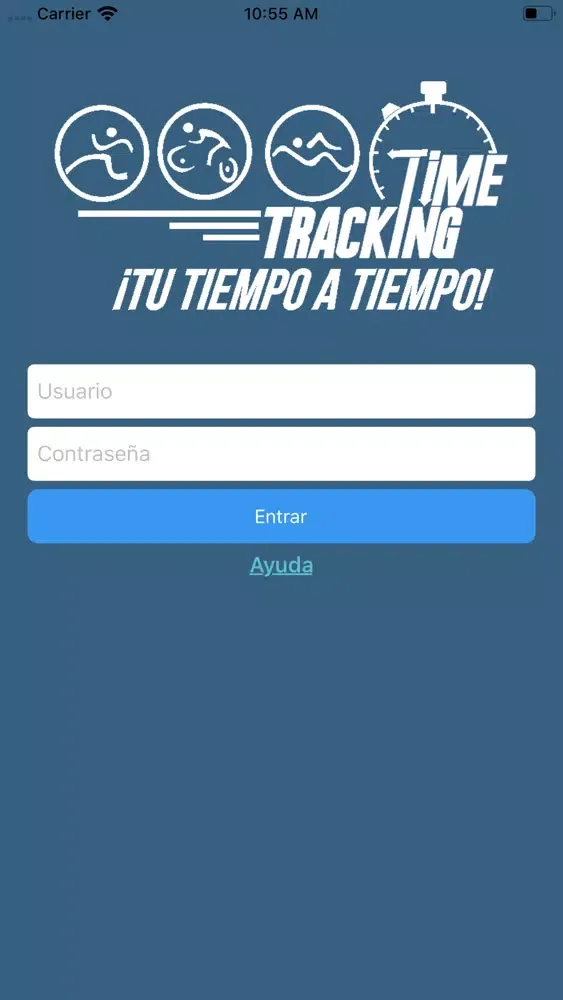 ภาพหน้าจอของ TimeTrackingMovil