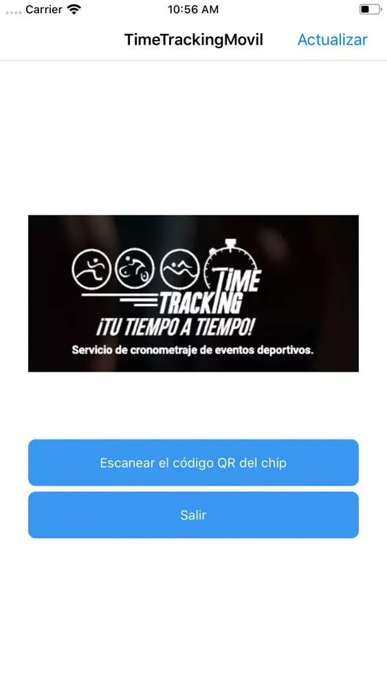 ภาพหน้าจอของ TimeTrackingMovil