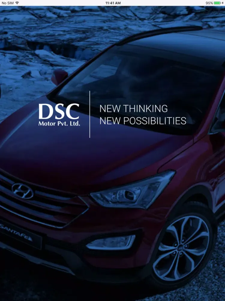ภาพหน้าจอของ DSC HYUNDAI iPad 