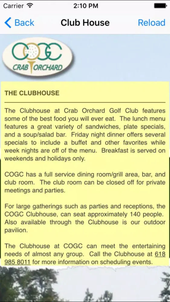 Скриншоты Crab Orchard Golf Club