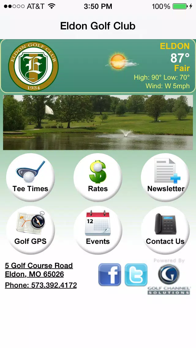 Captures d'écran de Eldon Golf Club