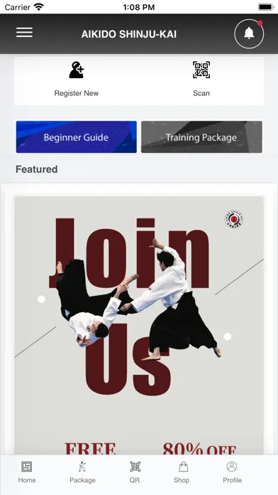Captures d'écran de Shinju-Kai Aikido App