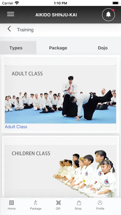 Captures d'écran de Shinju-Kai Aikido App