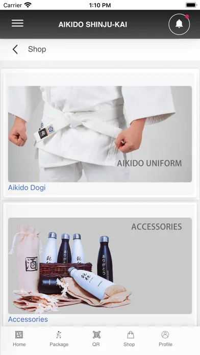 Captures d'écran de Shinju-Kai Aikido App