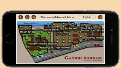 ภาพหน้าจอของ Sabarmati Ashram Digital Guide