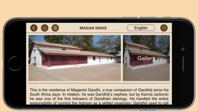 ภาพหน้าจอของ Sabarmati Ashram Digital Guide
