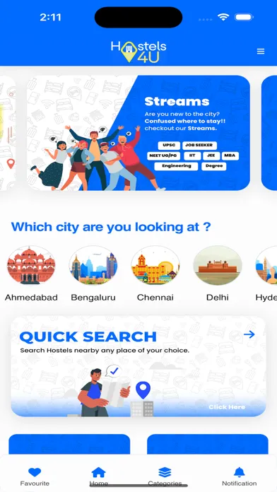 Hostels 4U スクリーンショット