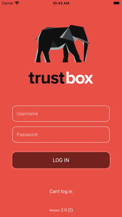 TrustBox Backup Screenshots