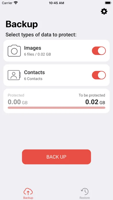 TrustBox Backup Screenshots