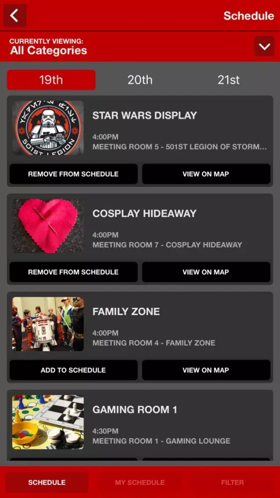 Captures d'écran de Dallas Fan Days