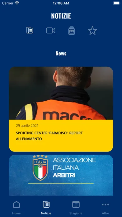 HELLAS VERONA FOOTBALL CLUB スクリーンショット
