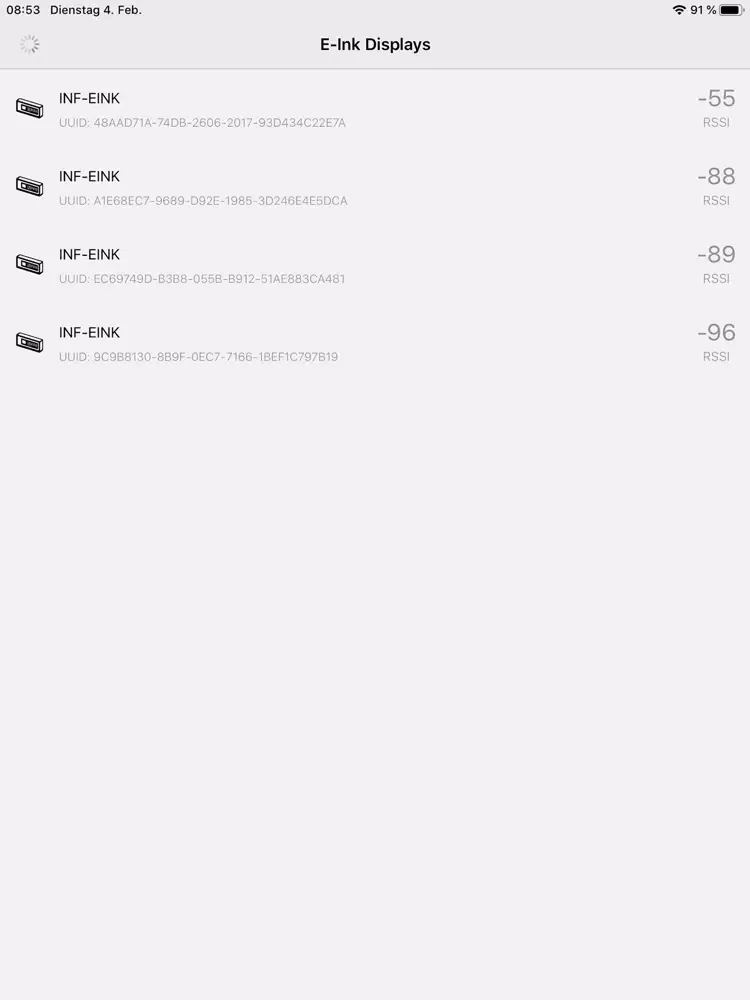 infsoft E-Ink Writer iPad  স্ক্রিনশট