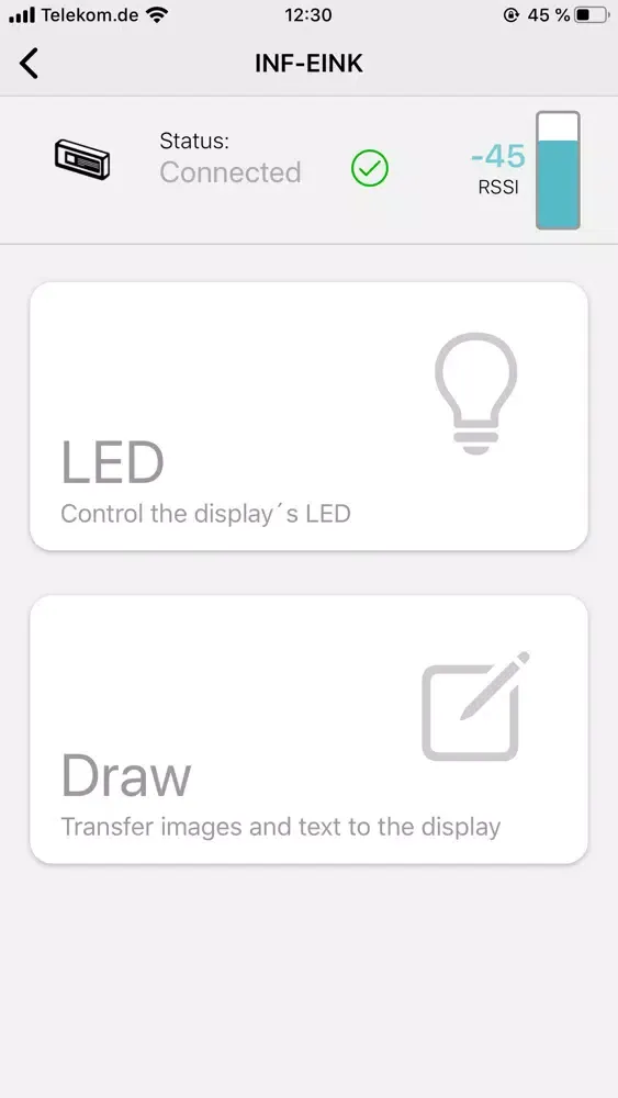 infsoft E-Ink Writer স্ক্রিনশট