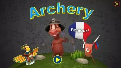 Скриншоты Archery French Vocab Game