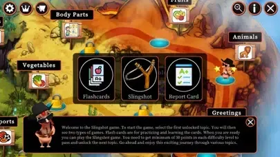 Slingshot ESL Words Simulator স্ক্রিনশট