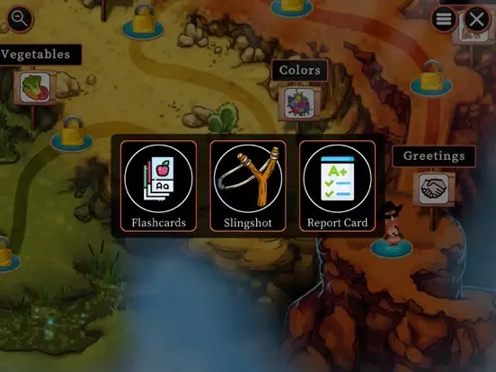 Slingshot Chinese Vocab Game iPad  スクリーンショット