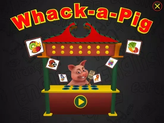 Скриншоты Whack A Pig French Vocab Game iPad 