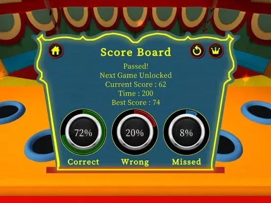 Скриншоты Whack A Pig French Vocab Game iPad 