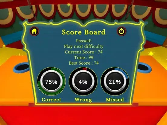 Whack a pig German Vocab Game iPad  स्क्रीनशॉट