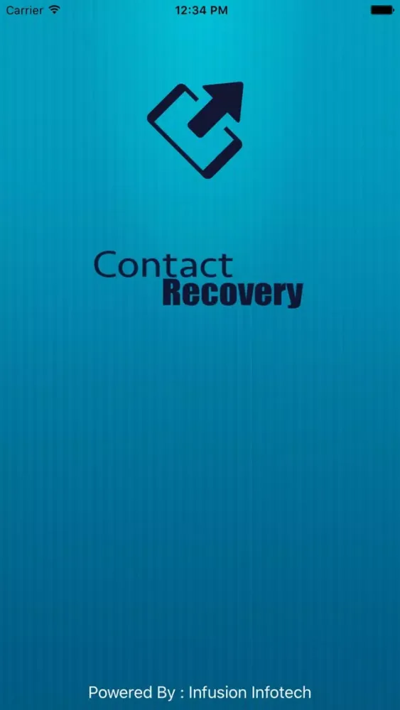Capturas de tela do Contact Recovery