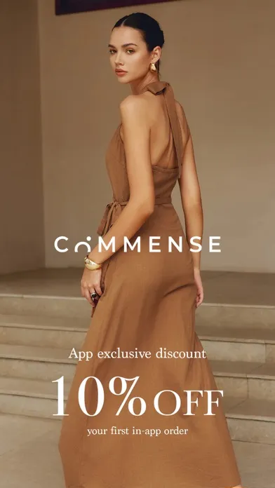 Tangkapan layar Commense - Latest Trends Shop
