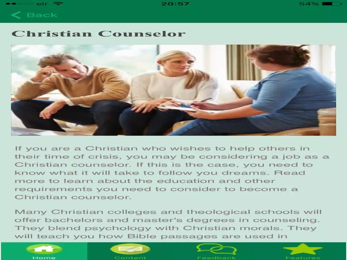 ภาพหน้าจอของ How To Become A Counselor iPad 