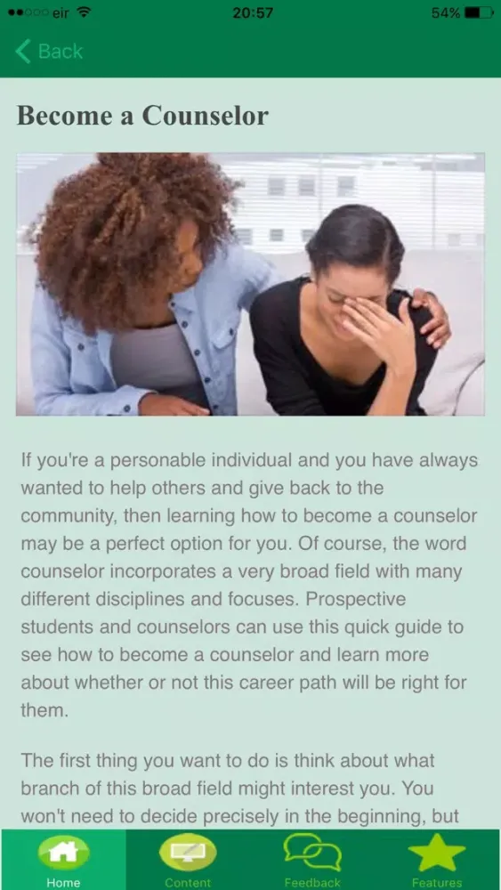 ภาพหน้าจอของ How To Become A Counselor