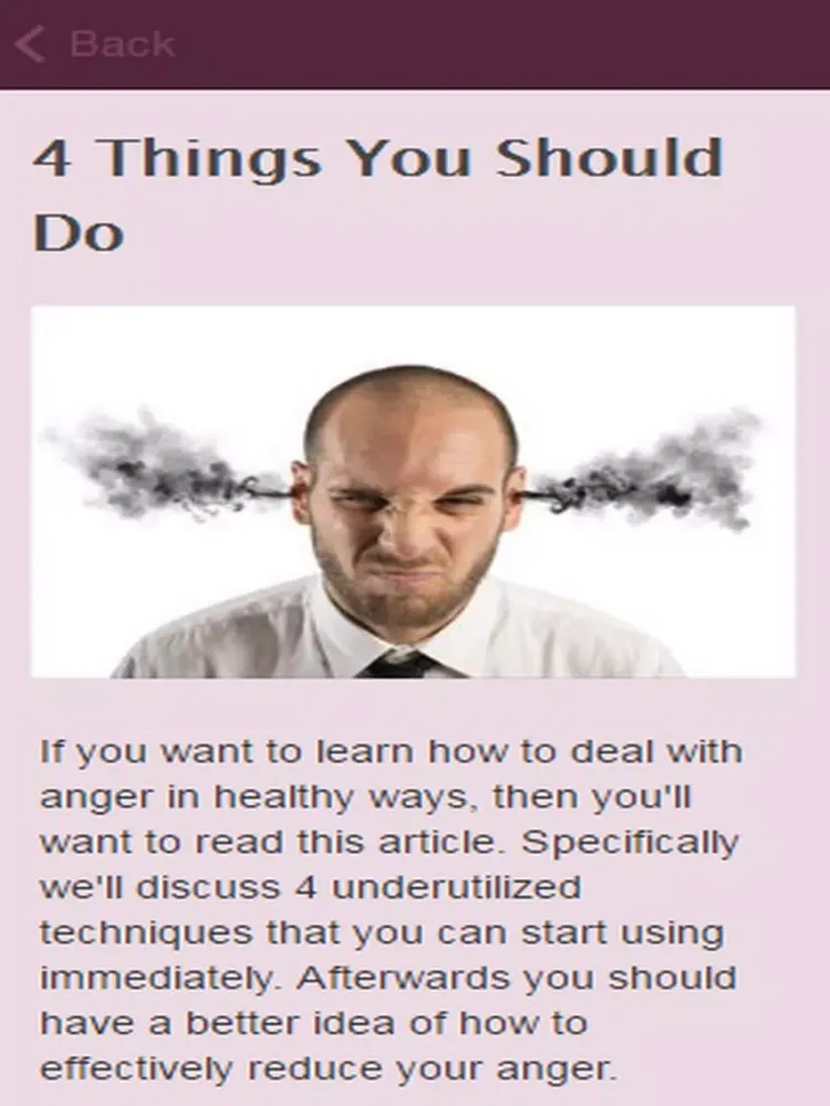 Tangkapan skrin How To Deal With Anger iPad 