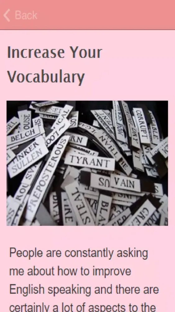 How To Improve Vocabulary Screenshots