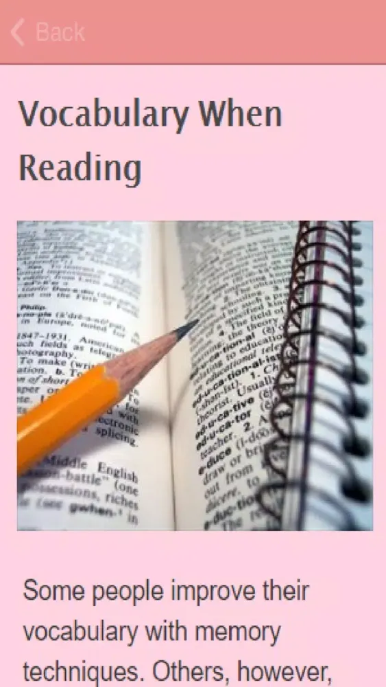 How To Improve Vocabulary Screenshots