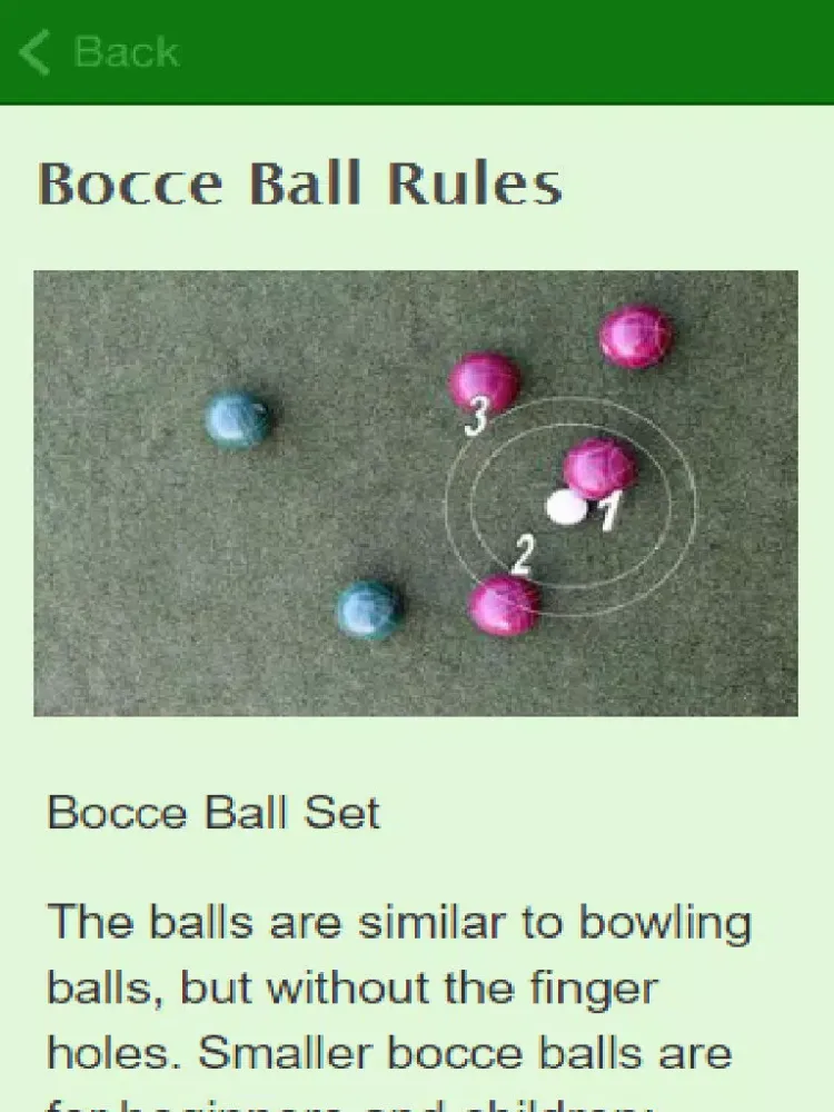 How To Play Bocce Ball iPad 应用截图