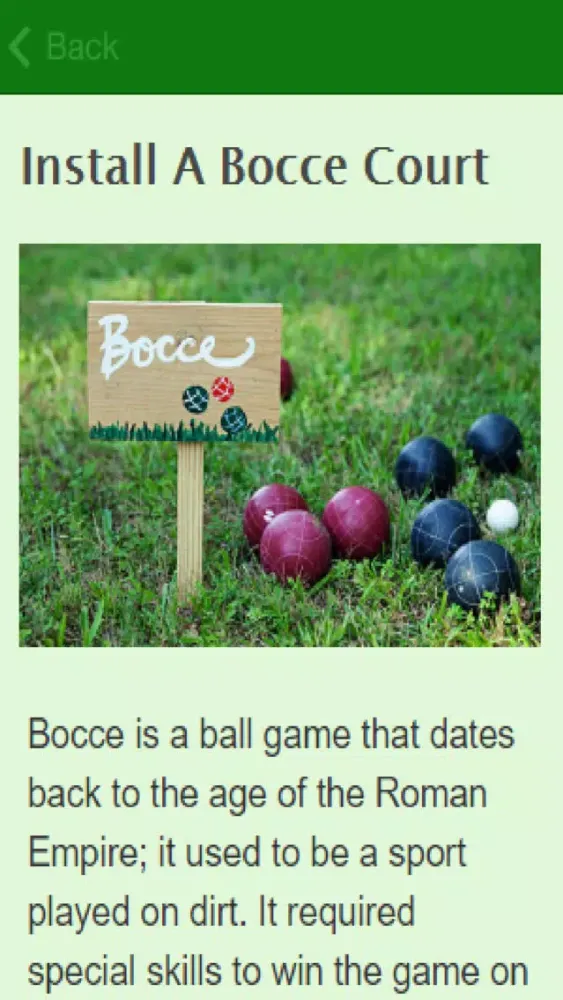 How To Play Bocce Ball应用截图
