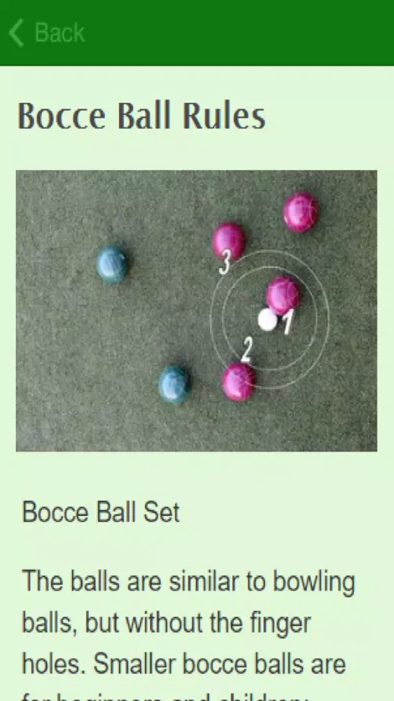 How To Play Bocce Ball应用截图