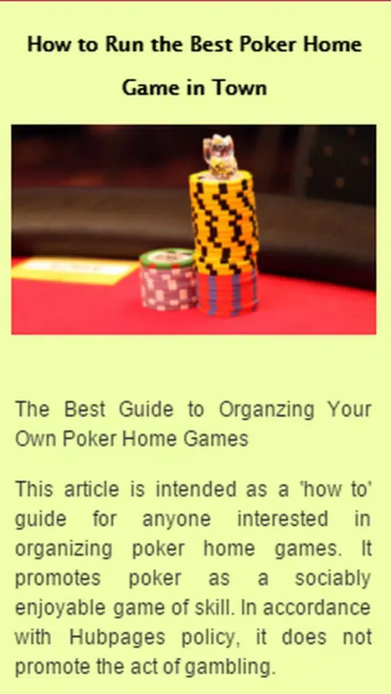 How To Play Poker. Screenshots