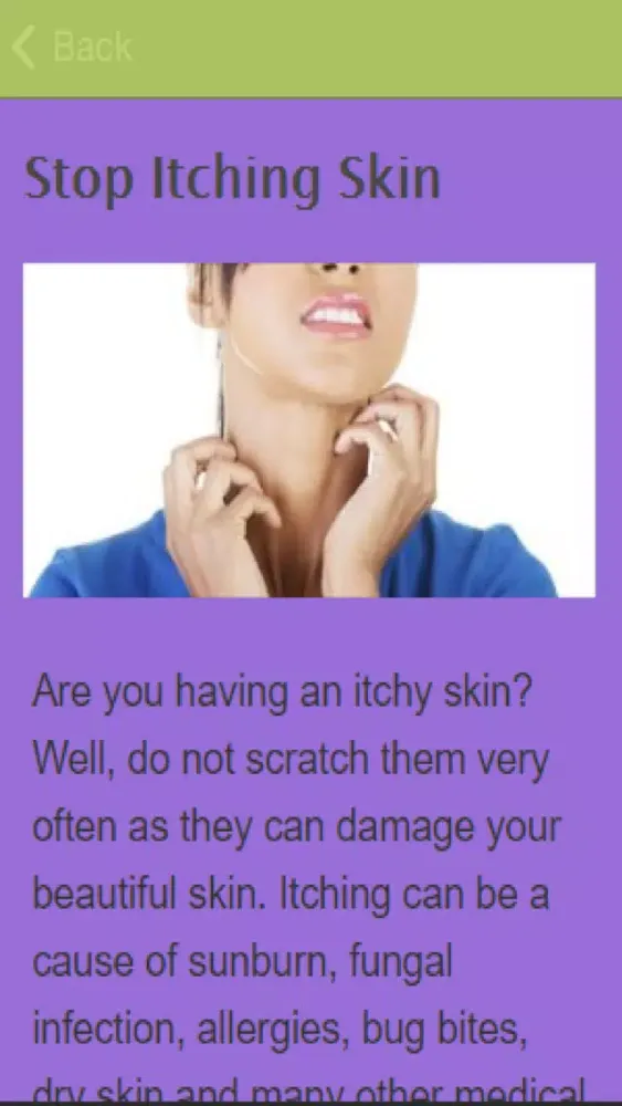 How To Stop Itching应用截图