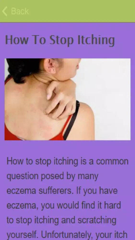 How To Stop Itching应用截图