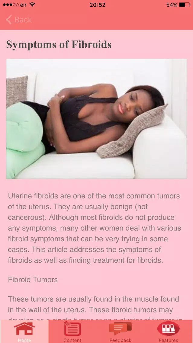 Symptoms Of Fibroids Screenshots