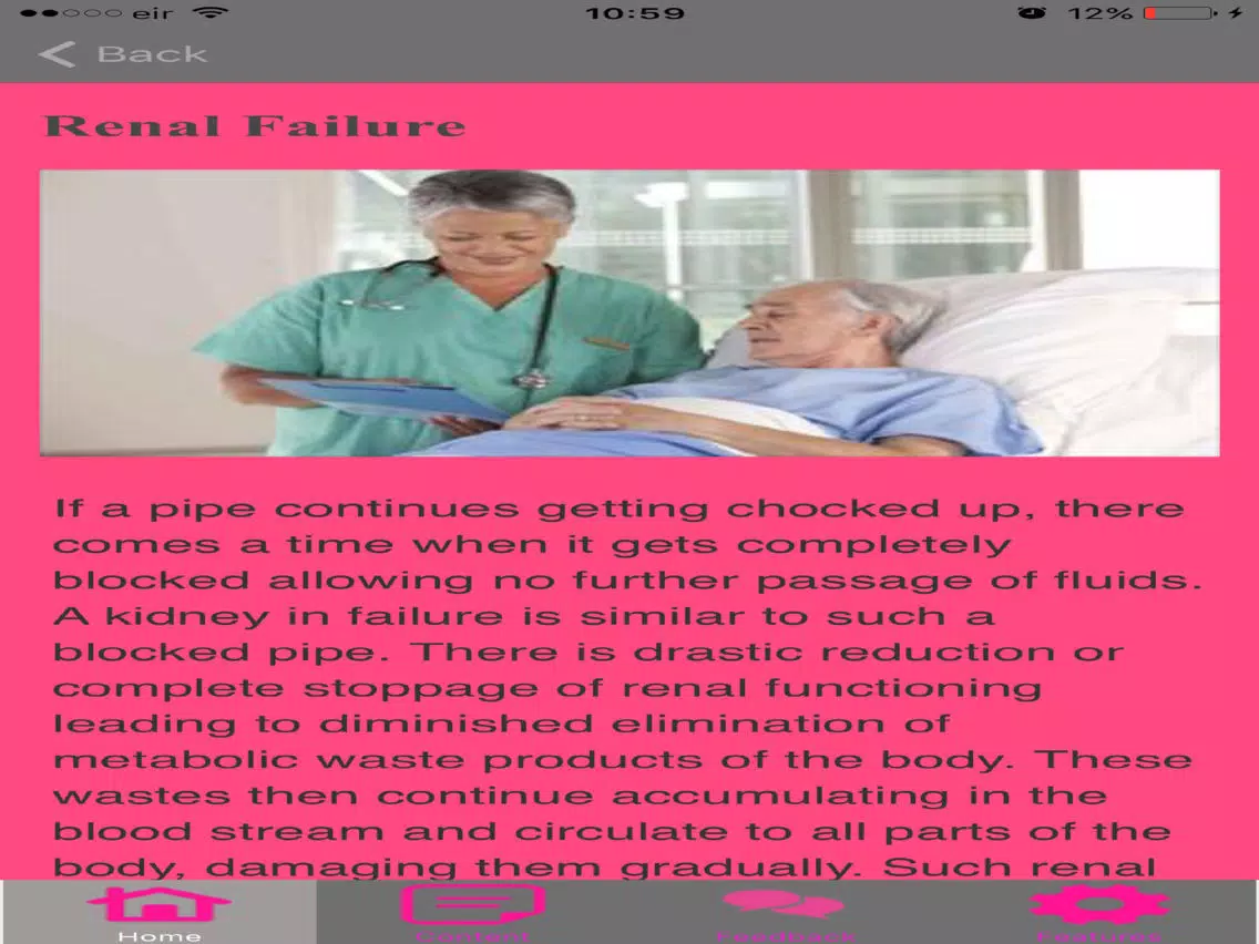 Symptoms Of Renal Failure iPad  سکرین شاٹس