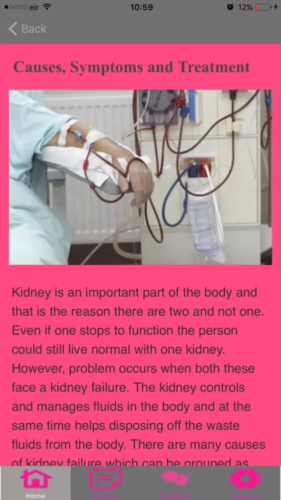 Symptoms Of Renal Failure स्क्रीनशॉट