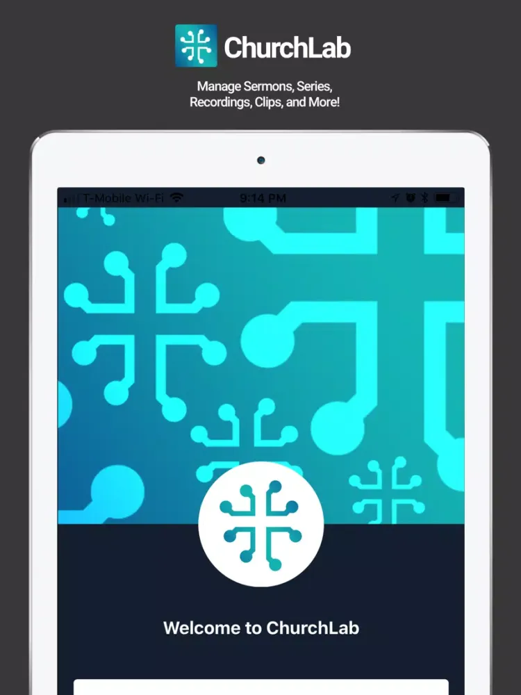 ChurchLab iPad  Screenshots