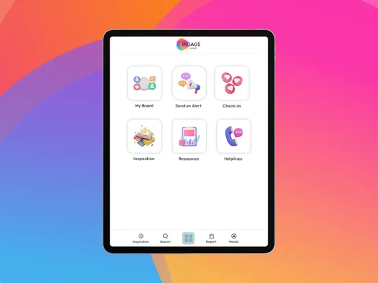 Ingage Support iPad  スクリーンショット