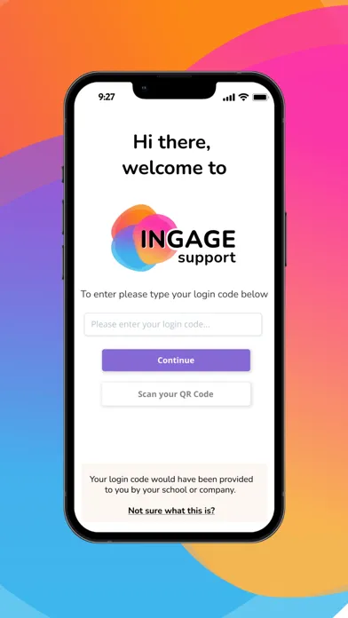 Ingage Support スクリーンショット