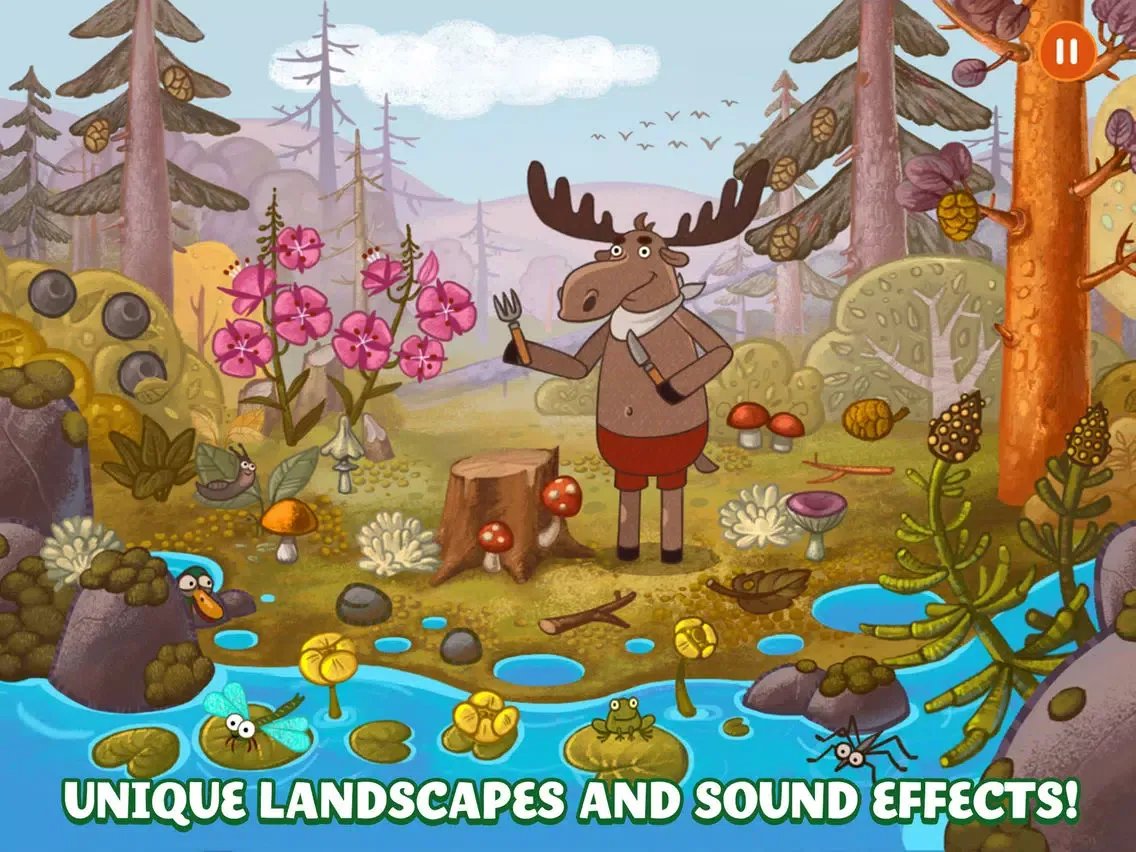 Tangkapan layar Forestry - Forest Animals, Bedtime story for kids iPad 