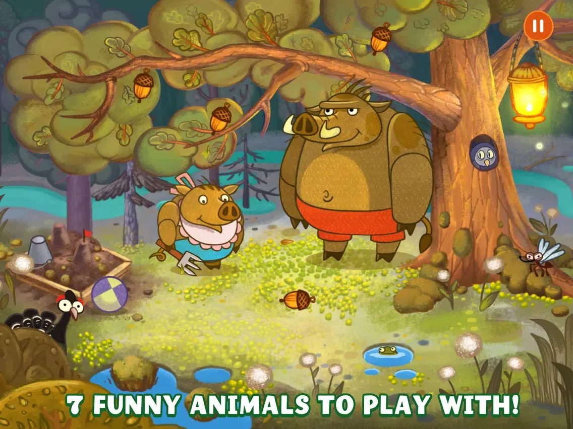 Tangkapan layar Forestry - Forest Animals, Bedtime story for kids iPad 
