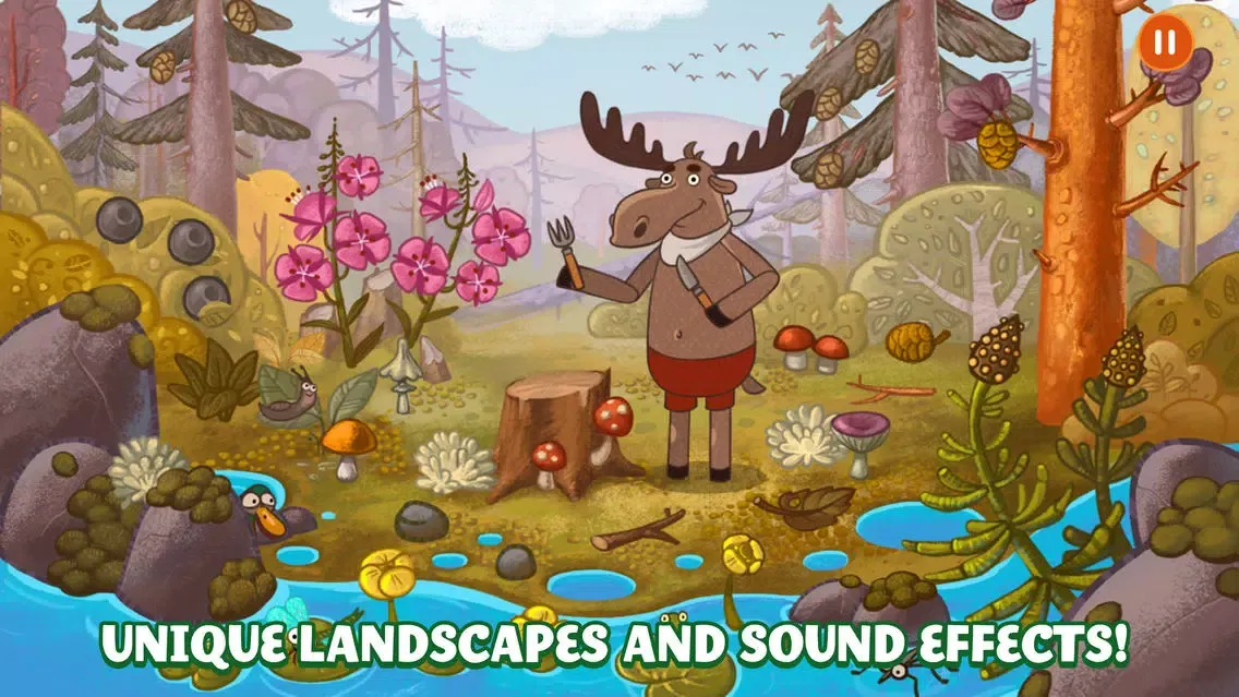 Tangkapan layar Forestry - Forest Animals, Bedtime story for kids