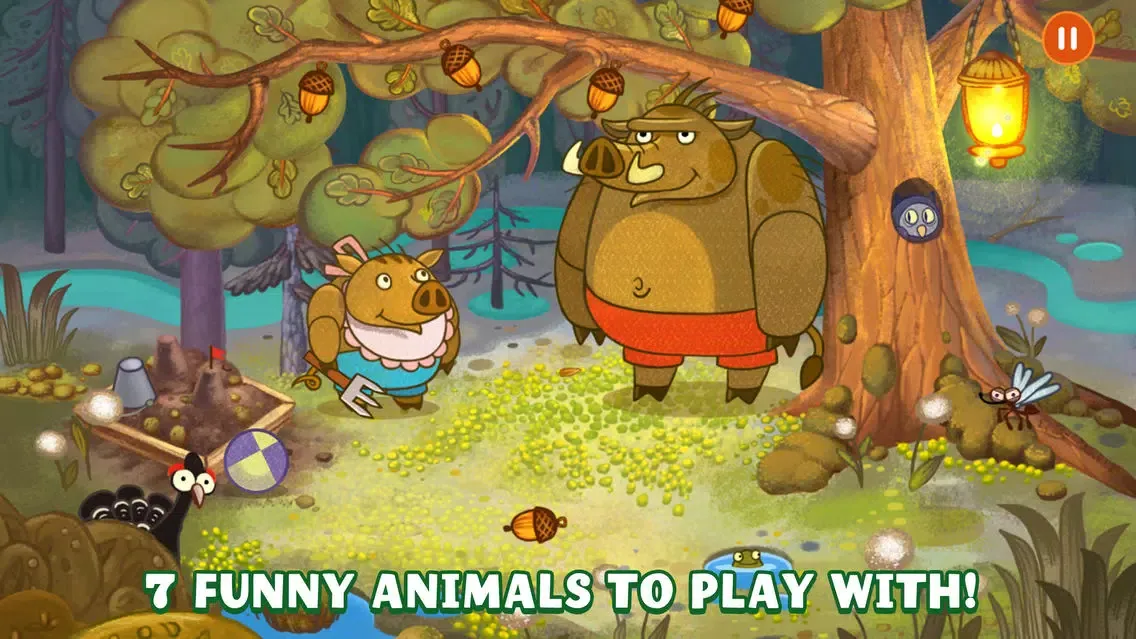 Tangkapan layar Forestry - Forest Animals, Bedtime story for kids