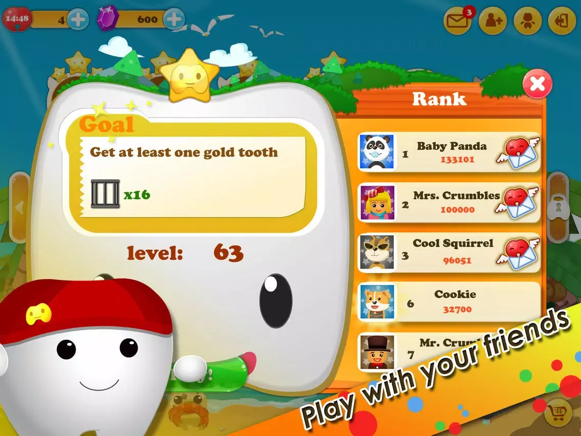 Cavity Rush iPad  Screenshots