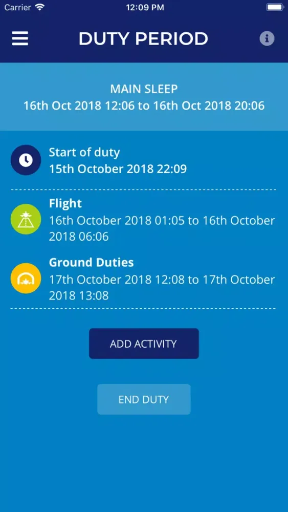 ภาพหน้าจอของ FRMSc data collection app